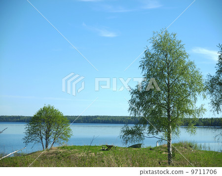 beautiful lake in Karelia beautiful lake in Karelia 9711706
