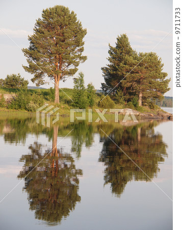 beautiful lake in Karelia beautiful lake in Karelia 9711733