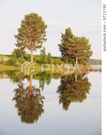 beautiful lake in Karelia beautiful lake in Karelia 9711740