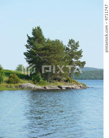 beautiful lake in Karelia beautiful lake in Karelia 9711747