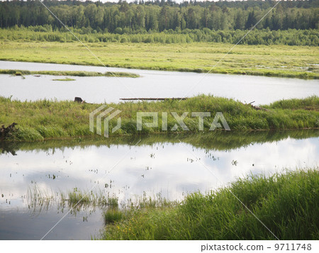 beautiful lake in Karelia beautiful lake in Karelia 9711748
