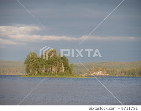 beautiful lake in Karelia beautiful lake in Karelia 9711751