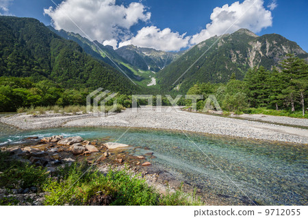 Kamikochi / Hodaka mountains and Azusakawa 9712055