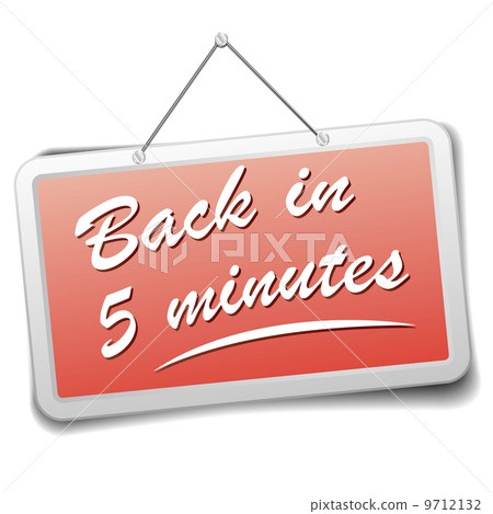 sign back in 5 min 9712132