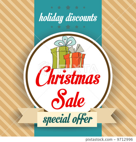 Christmas sale design 9712996