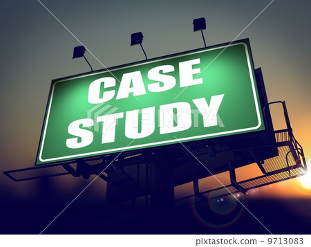Case Study - Billboard on the Sunrise Background. Case Study - Billboard on the Sunrise Background. 9713083