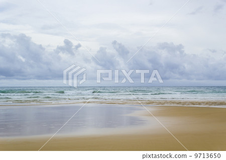 Beach and tropical sea Beach and tropical sea 9713650