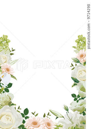 Wedding card image frame 9714298