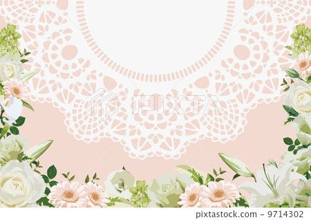 婚禮卡圖像框架 婚禮卡圖像框架 9714302