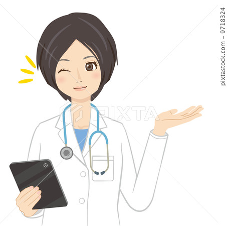 穿白大褂的女人[動漫風格系列] 9718324