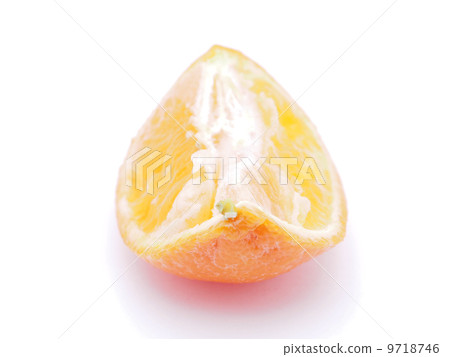 tangerine on white background tangerine on white background 9718746