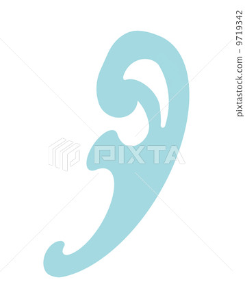 Cloud-shaped ruler 9719342