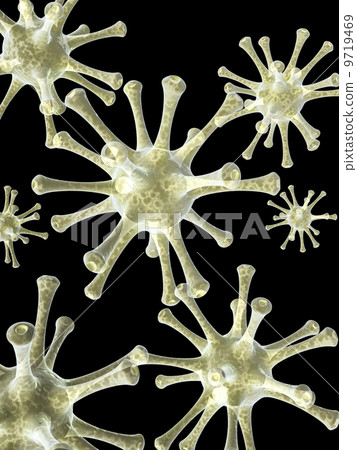 Colony of viruses Colony of viruses 9719469