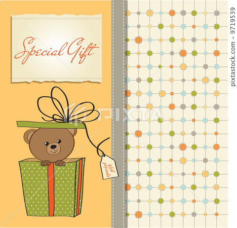 birthday greeting card with teddy bear birthday greeting card with teddy bear 9719539