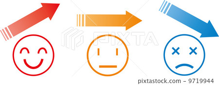 經濟趨勢的箭頭 9719944