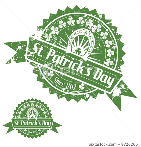 St. Patrick's Day Stamps 9720266