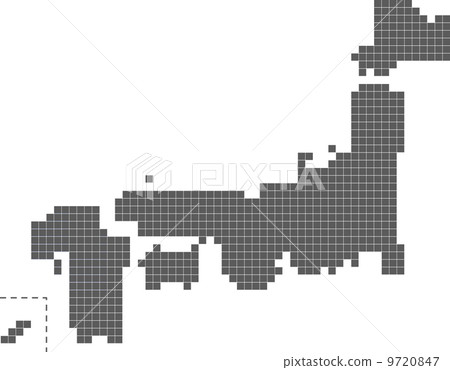 日本地圖 9720847