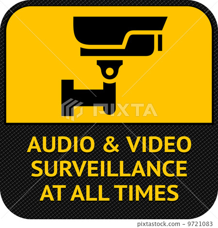 CCTV symbol, pictogram security camera 9721083