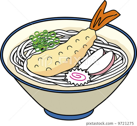 插图素材: 天妇罗乌冬面 查看全部