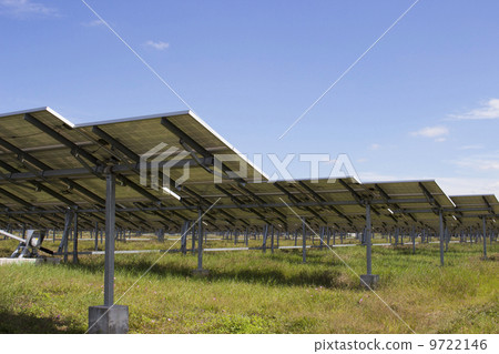 solar station in green environment solar station in green environment 9722146