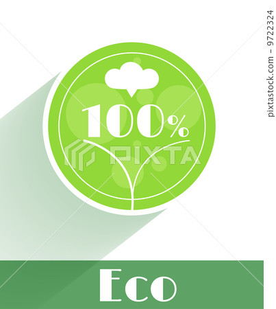 Flat ecology concept 9722324