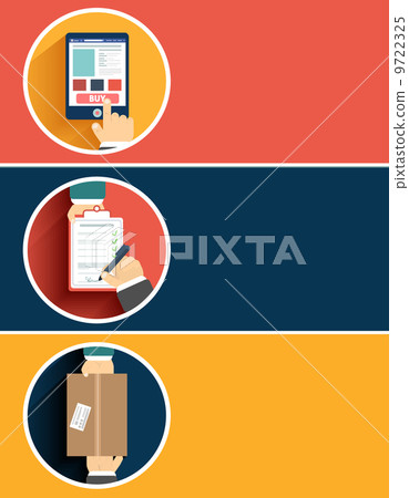 Internet shopping process of purchasing 9722325