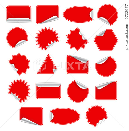 Red sticker Red sticker 9722677
