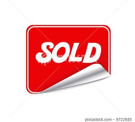 Red sticker Red sticker 9722685