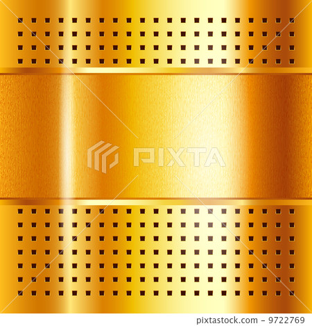 Gold template, metallic background Gold template, metallic background 9722769