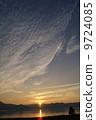 日落和雲彩 9724085