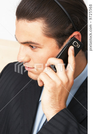 Businessman on the phone Businessman on the phone 9725568