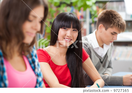 Group of students in a classroom Group of students in a classroom 9727165
