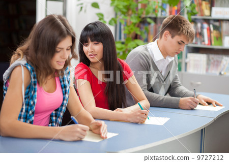 Group of students in a classroom Group of students in a classroom 9727212