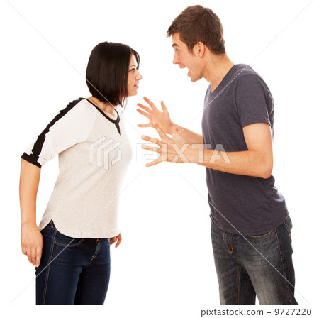 Couple having a fight Couple having a fight 9727220