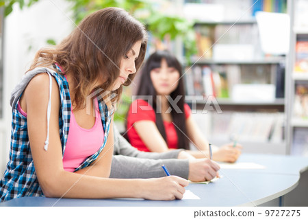 Student cheating at test exam Student cheating at test exam 9727275