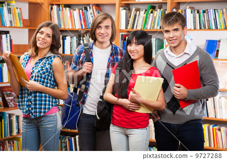 Group of happy students Group of happy students 9727288
