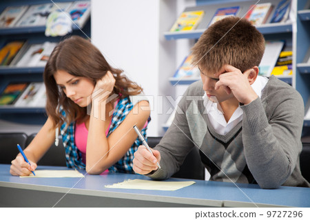 Student cheating at test exam Student cheating at test exam 9727296