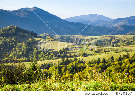 Carpathian mountains landscape Carpathian mountains landscape 9728197