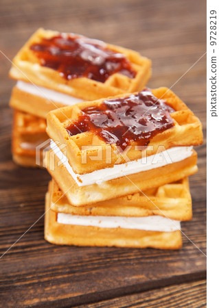 Tasty waffles 9728219