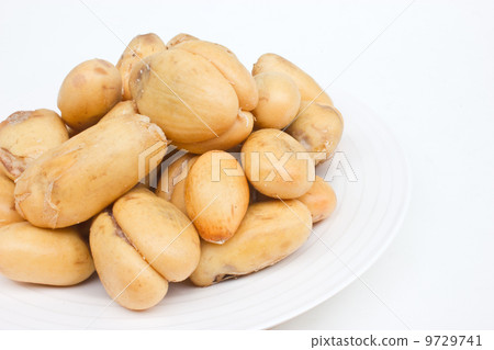 Tropical fruit Salacca plate. 9729741