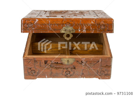 Old wooden chest made in Suriname Old wooden chest made in Suriname 9731108