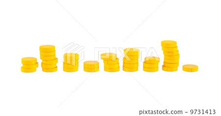 Game chips isolated Game chips isolated 9731413