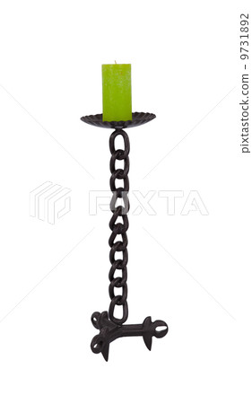 Tall candle holder, made from a chain Tall candle holder, made from a chain 9731892