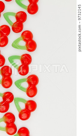 Cherry candy (dutch) isolated 9732145