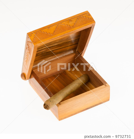 Old wooden chest made in Suriname 9732731