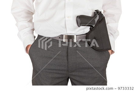 Secret service agent with a gun Secret service agent with a gun 9733332