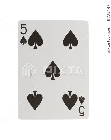 Playing card (five) Playing card (five) 9733447