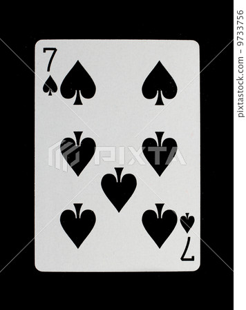 Playing card (seven) 9733756