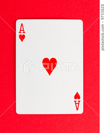 Old playing card (ace) Old playing card (ace) 9733828