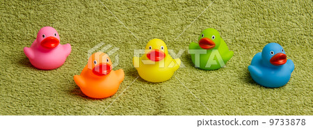 Rubber ducks isolated Rubber ducks isolated 9733878